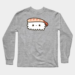 Cute prawn sushi Long Sleeve T-Shirt